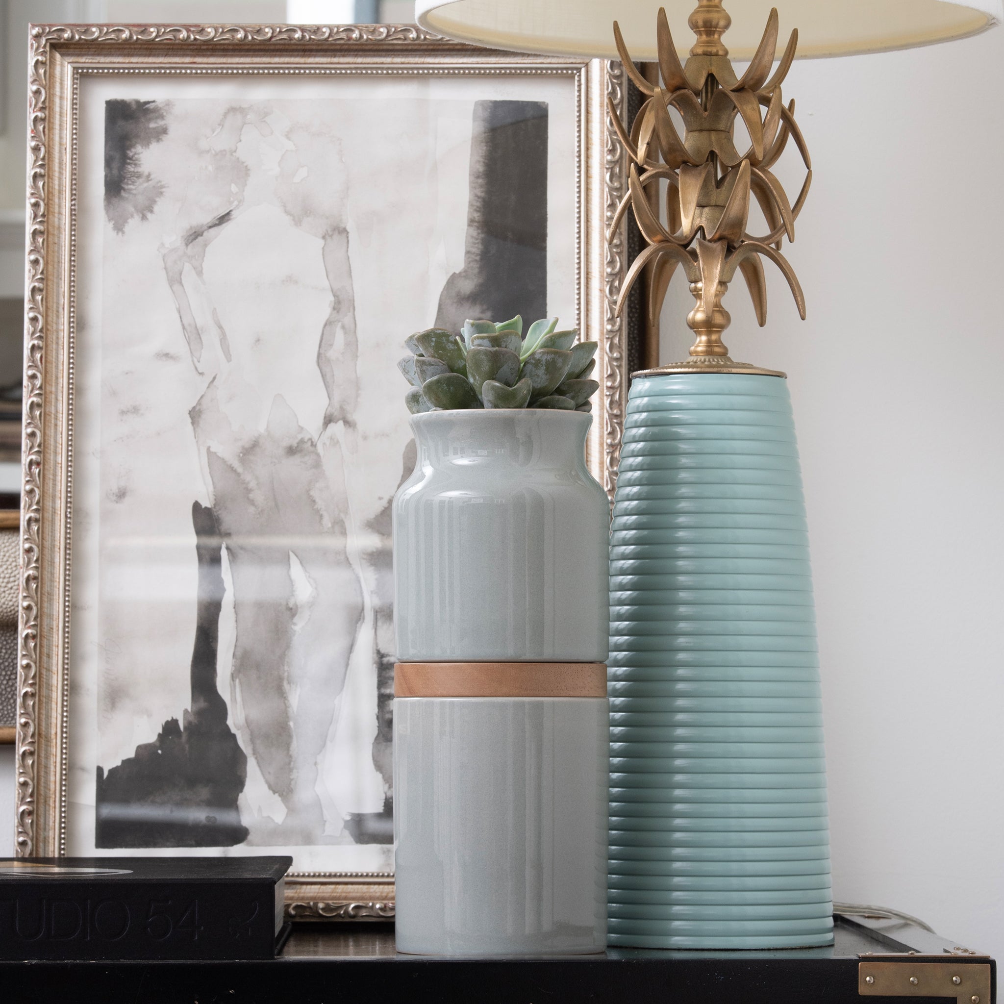 Grey pet urn vase. Sky Urns custom pet urns can be used as dog urns or cat urns. They make beautiful pet memorial urns or custom memorial urns.